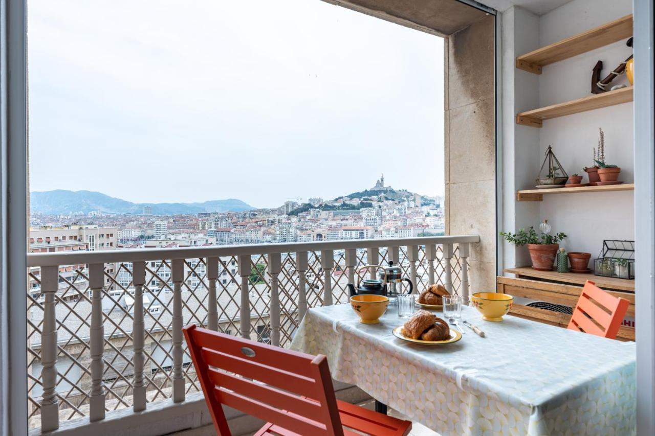 Apartamento Blue Bay - Superbe Vue Sur Le Vieux Port Marsella Exterior foto