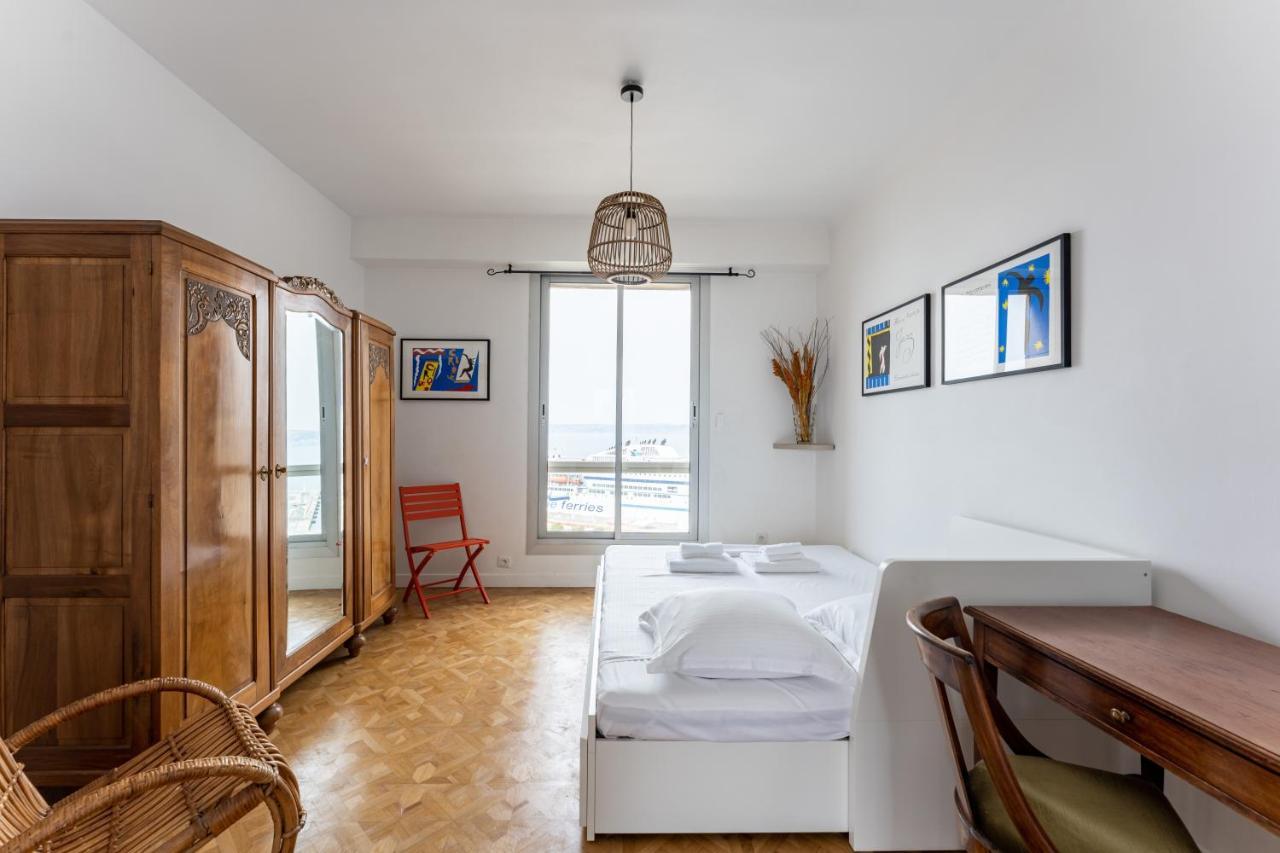 Apartamento Blue Bay - Superbe Vue Sur Le Vieux Port Marsella Exterior foto